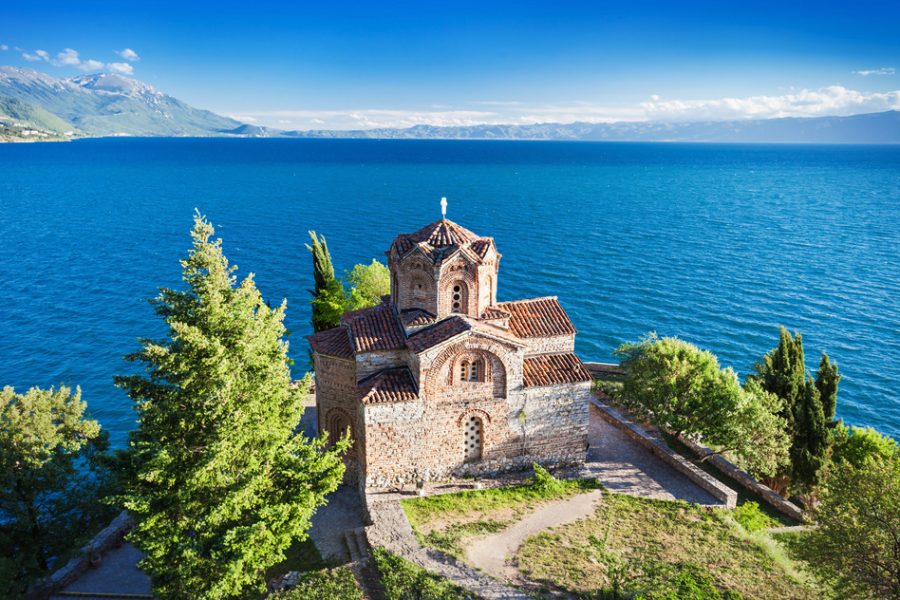 Church of St. John at Kaneo, Ohrid, Macedonia